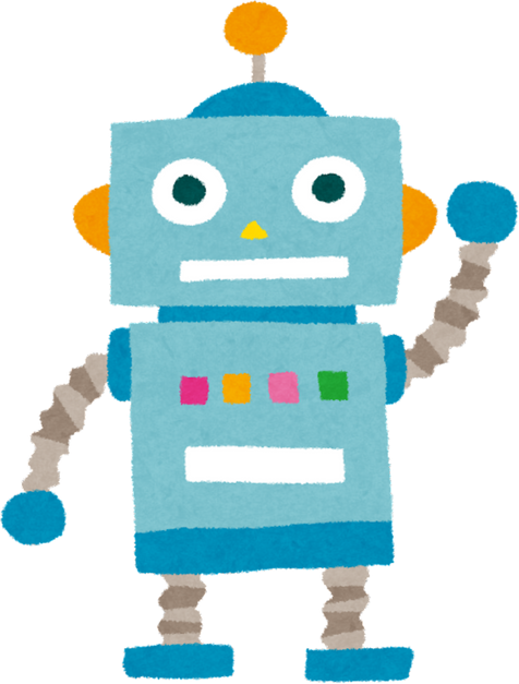 Colorful Toy Robot Illustration